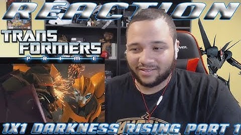 Transformers Prime: Season 1 Episode 1 - Darkness Rising: Part 1 - REACTION!!