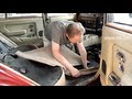 Dépose - Pose tapis Rolls-Royce Silver Spirit MK1