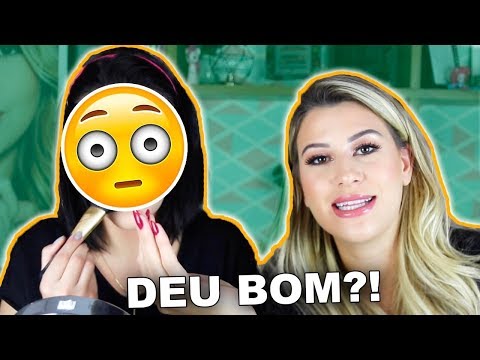 USEI AS MAQUIAGENS DA NIINA SECRETS E ELA CONTROLOU TODA MINHA MAKE!