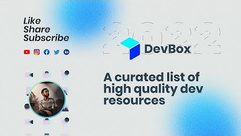 A curated list of high quality dev resources