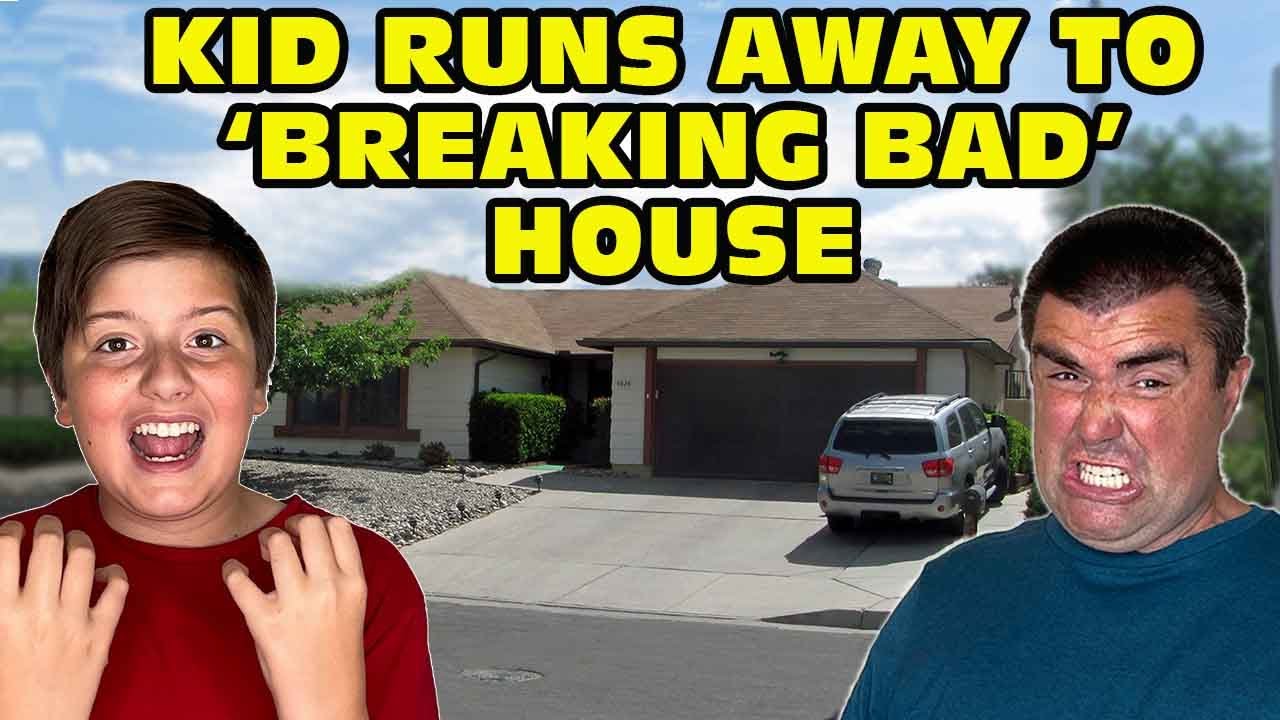 🤬Kid Temper Tantrum🤬 Runs Away To Visit The "Breaking Bad House" In Real Life! [Original]