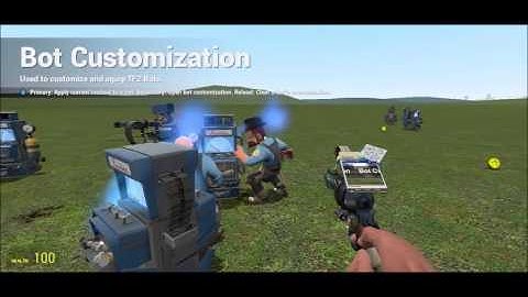 GMOD TF2 BOTS MOD FUN CRAZY POSSIBILITES