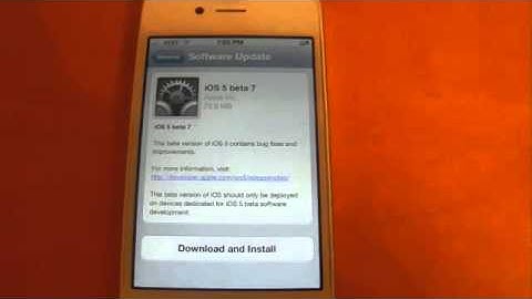 iOS 5 Beta 7 Features