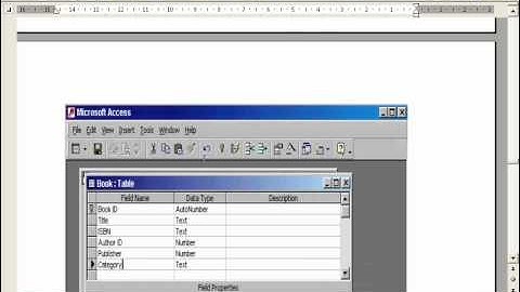I C D L     access table part2