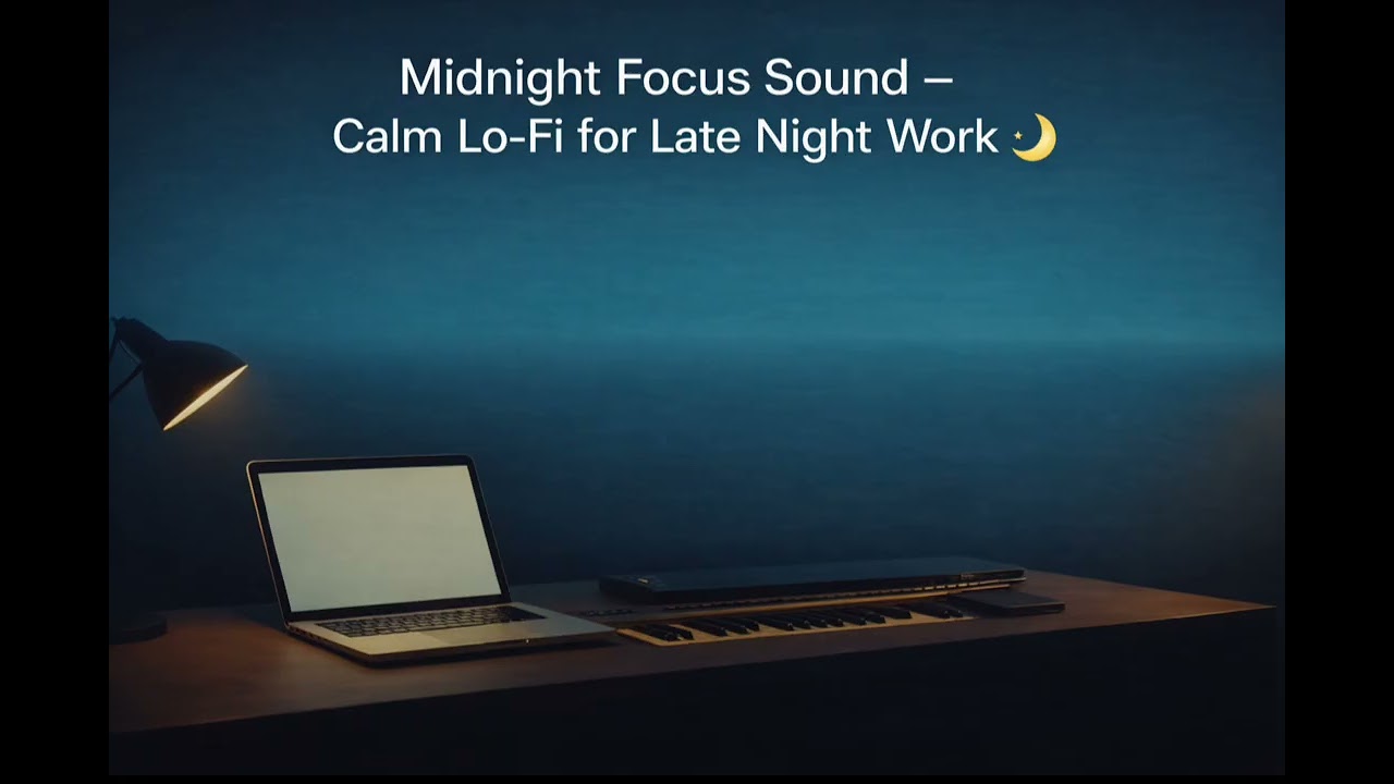 Calm Lo-Fi for Late Night Work 🌙 │ Midnight Focus 69