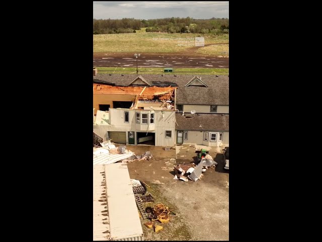 Tornado Leaves Structural Damage North Of Kansas City