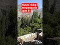 Hunza, rising temperatures are leading to increased glacier melt and potential Glacial Lake Outburst