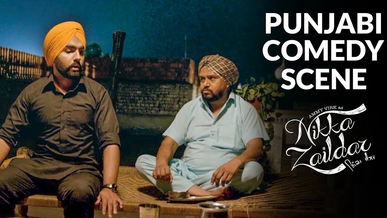 Punjabi Comedy Scene | FIRST & LAST DATE | Ammy Virk, Karamjit Anmol | Nikka Zaildar