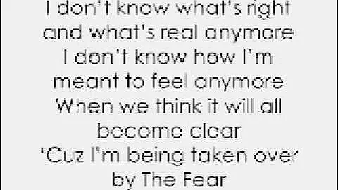 Lily Allen - The Fear (with lyrics)