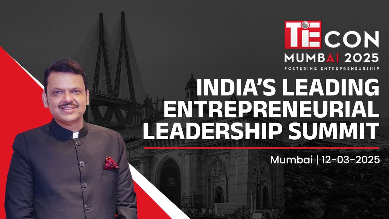 TiEcon Mumbai Award |Infrastructure Development |Startup Hub | FDI Investments |Drought Free Project