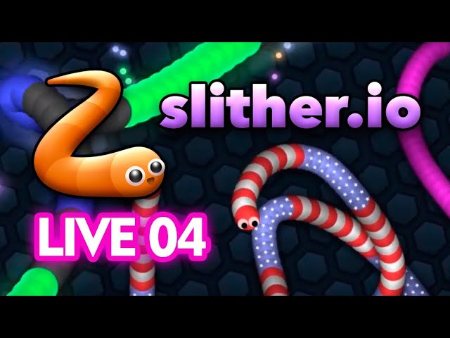 Slither.io - Jogo da Minhoca Hoje Fiz um Novo Record !!!!!!!!! 