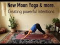 New Moon Yoga Practice - grow your intention utilizing movement, breath & visualization