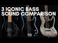 3 iconic bass sound comparison no talking