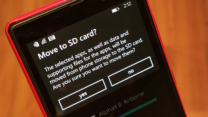 Windows Phone 8.1 : How to Move Apps to SD Card