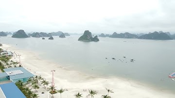 Toàn cảnh Bãi Biển Phương Đông Vân Đồn - Quảng Ninh