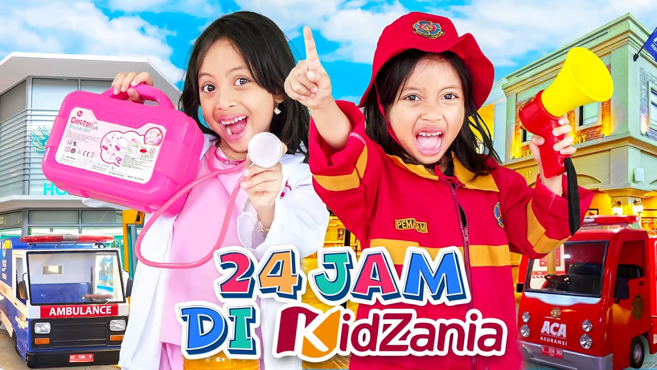 LEIKA SANG PENOLONG 😍 JADI POLISI, DOKTER, PEMADAM KEBAKARAN DI KIDZANIA
