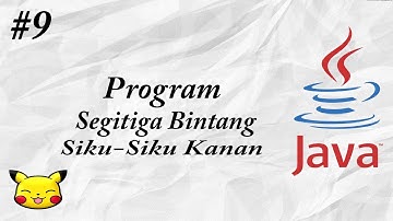 Ayo Belajar Java (9) Segitiga Bintang Siku Kanan