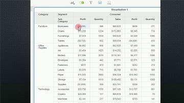 MicroStrategy Dossier (Desktop), Pivoting Data (NO 3)