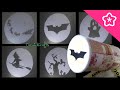 Lampara de sombras Batman Halloween Trineo de Santa - DIY | DecoAndCrafts