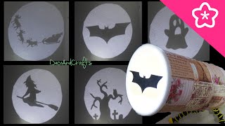 Lampara de sombras Batman  Halloween Trineo de Santa  DIY | DecoAndCrafts
