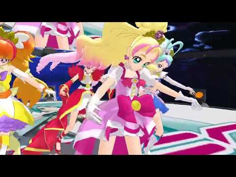 【MMDプリキュア】プリンセスプリキュアですーぱーあふぇくしょん