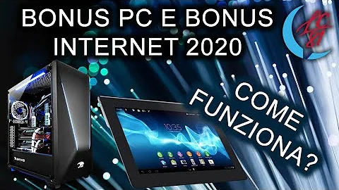 Come richiedere bonus internet e pc?