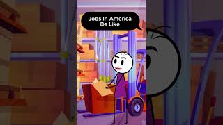 Jobs in america be like #foryou #job #viralvideo #inflation #america