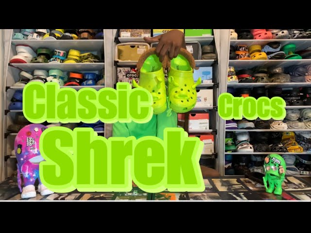 COLLAB OF THE YEAR! Dreamworks Shrek Crocs Classic Clog Review