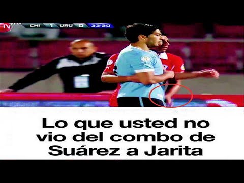 Copa América 2015: La víctima de Jara en el 2013 fue Luis Suárez [VIDEO] |  COPA-AMERICA | EL BOCÓN