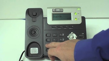 Yealink T20 How to make a three way call