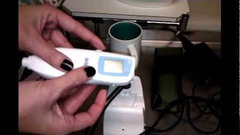 Bilirubinometer demonstration