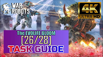 "The EvoLife Bloom" - War Robots | How to do Operation Task [26/28] || EvoLife Gaming Hub