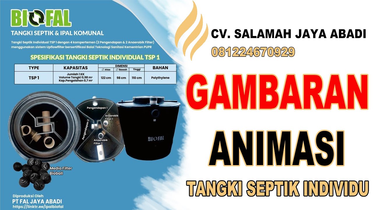 Biofal I Tangki Septik Biofal