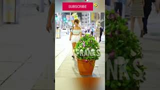 Bushman Prank: Funny Reactions of People Getting Scared !! #bushman #halloween