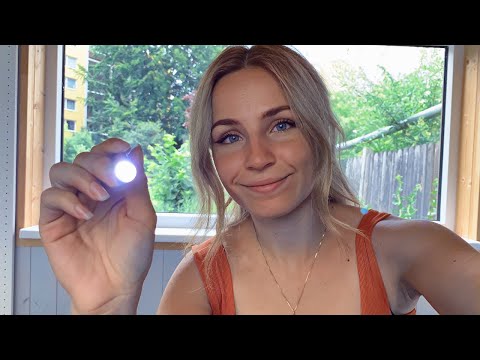 ASMR Dream Clinic - Health Check Exam, thorough Questionnaire | Metal sound, light, personal atten.