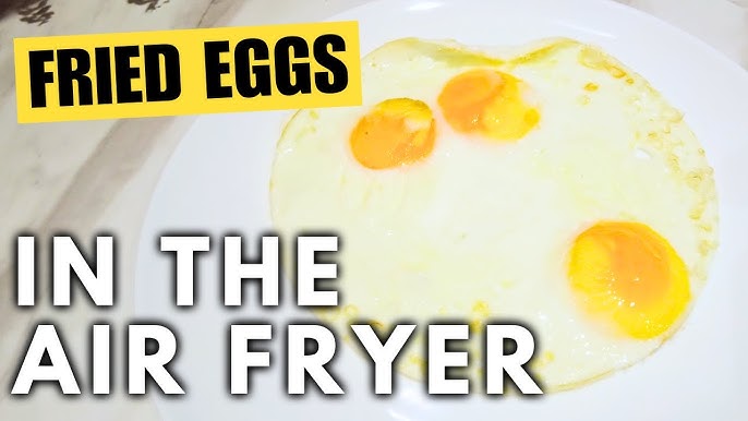 Air Fryer Fried Sunny Side Up Eggs – Melanie Cooks