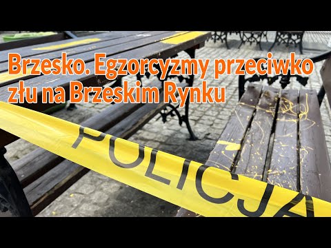 Brzesko. Egzorcyzmy przeciwko złu na Brzeskim Rynku