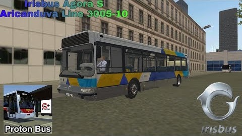 Proton Bus Simulator - Irisbus Agora Aricanduva Line 3005-10