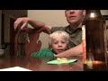 Wyatt tells Bible Story, 4 years old