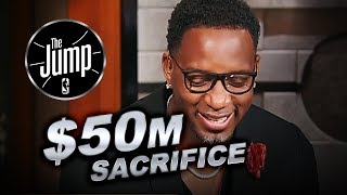 McGrady Reacts To Klay Thompson Sacrificing $50 M To Extend Contract With Golden State | The Jump