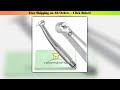 KAVO type Dental LED Fiber Optic High Speed Handpiece Standard Head Triple Spray Turbine Push