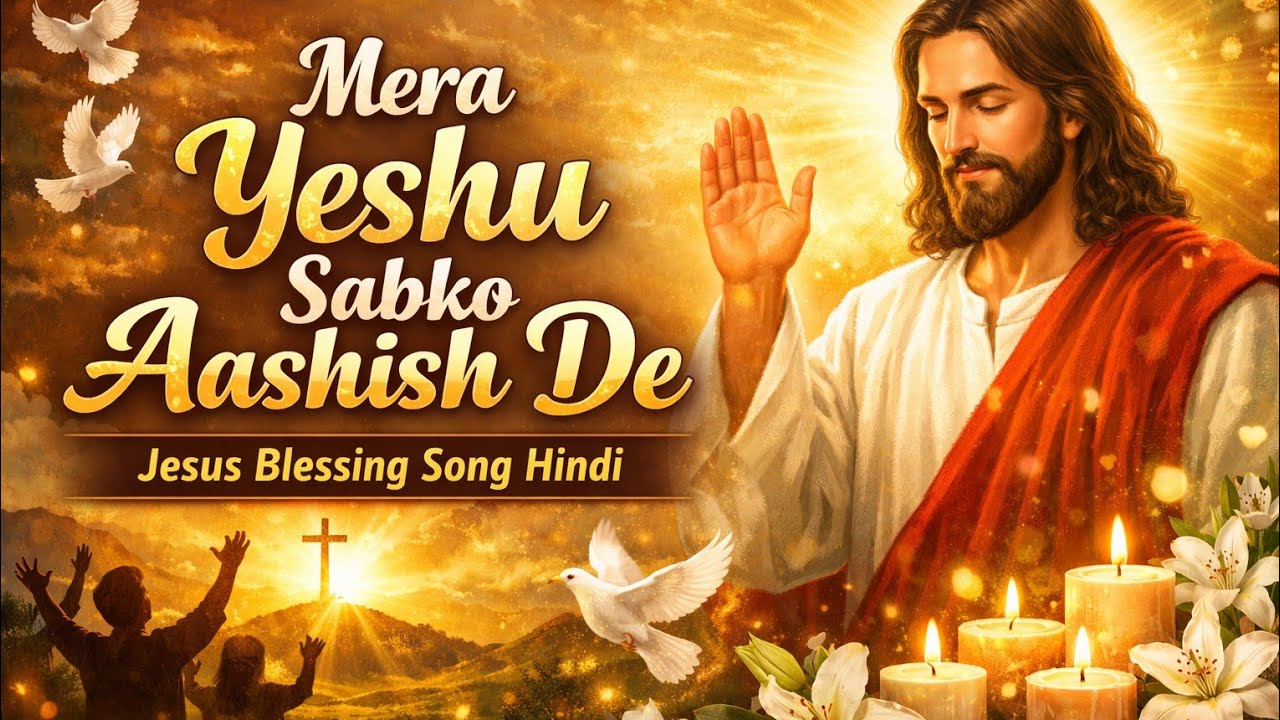 🙏 Mera Yeshu Sabko Aashish De | Jesus Blessing Song Hindi 🙏//powerful worship song 🙏