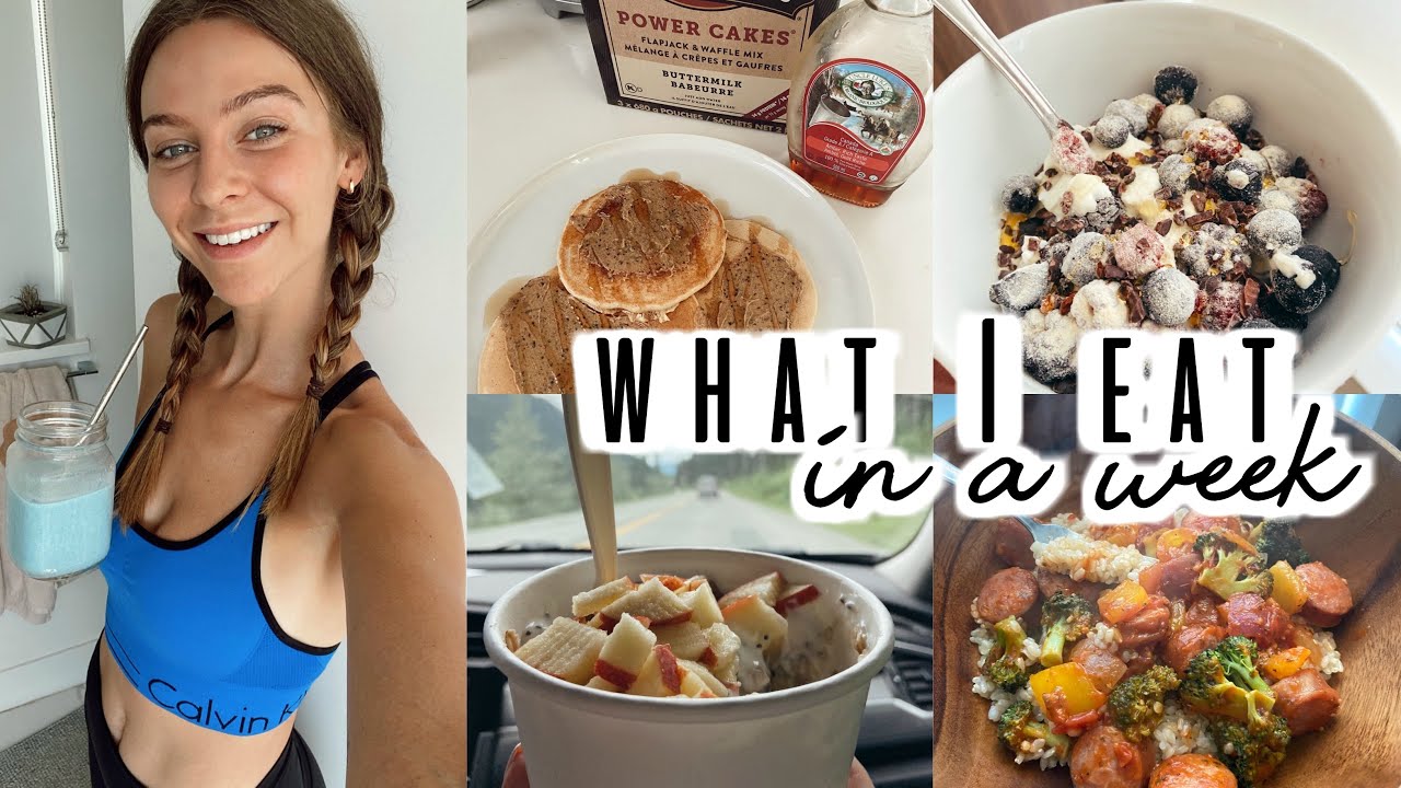 What I Eat In A Week | healthy, simple, using up whats in my fridge / pantry