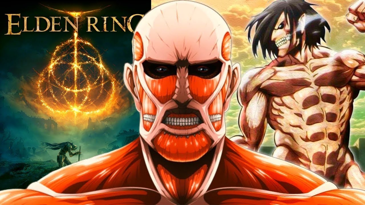 Attack On Titan In Elden Ring - YouTube