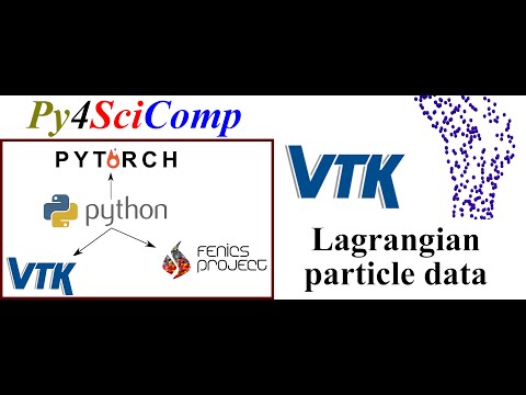 Processing particle data with VTK (for Lagrangian particle tracking)