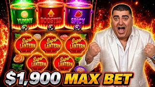 Full $1,900 Max Bet 5 Scatters Bonus On High Limit Slot Machine Guide