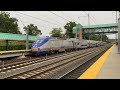Amtrak Northeast Corridor & MARC Penn Line PM Rush Hour Trains @ Halethorpe (9/17/20)