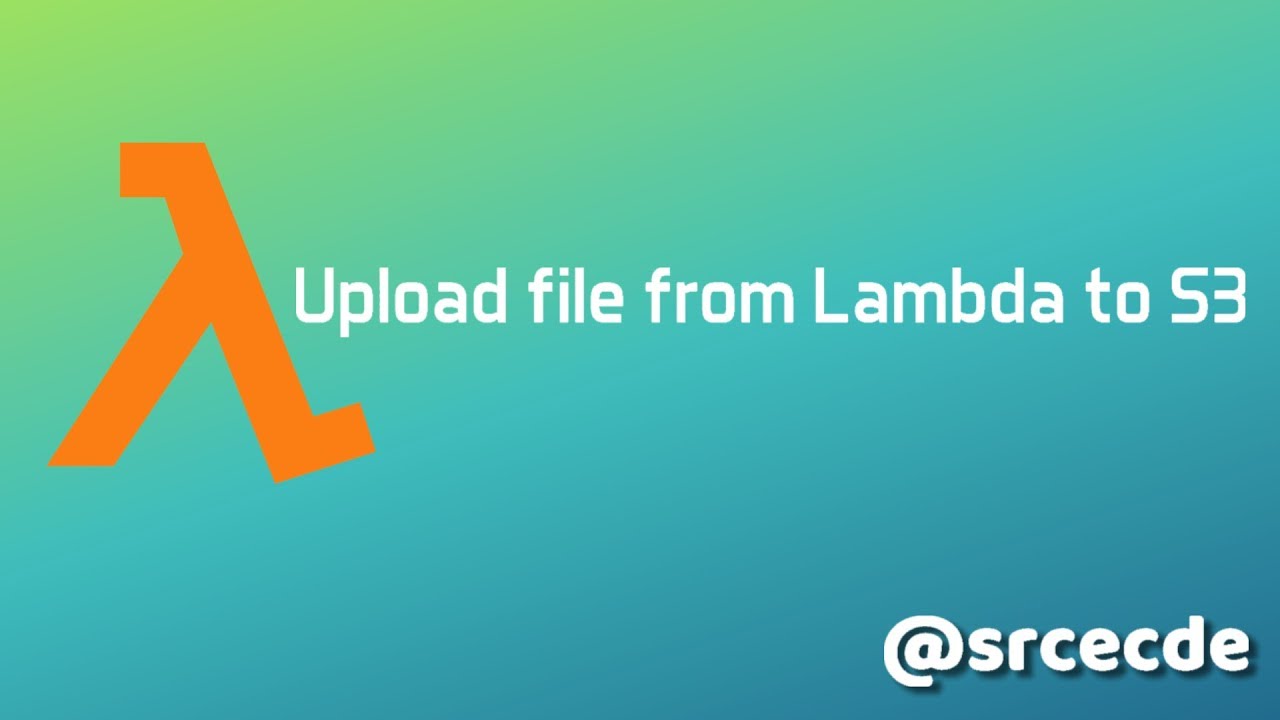 New AWS: Laden Sie die Datei von der Lambda-Funktion in den S3-Bucket hoch