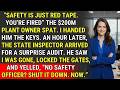Safety Director Fired, Plant Shut Down in Surprise Audit ♟️ ｜ Career Justice