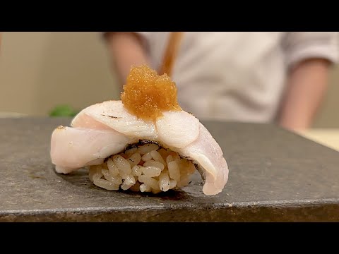 Sushi in Osaka Japan - 鮨みや藤 - 大阪 寿司